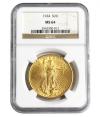 USA1924年銘リバティイーグル20ドル金貨 NGC社MS64