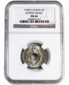 仏嶺 インドチャイナ 1938年 5セント 未使用 NGC MS66