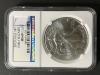 アメリカ 2013年 イーグル 1ドル銀貨 完未品 NGC-MS69 高得点