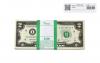 アメリカ 2ドル紙幣 2007年A銘 I03169501A〜100枚連番束 完未品