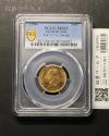 イギリス金貨 1966年 エリザベス2世女王像/1ソブリン金貨 未使用 PCGS-MS65