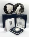 USA ピースダラー 1ドル プルーフ銀貨 2024年銘 純銀 マークS 量目 26.7g 完未品