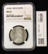 インド銀貨 1878年 C-type ワンルピー ビクトリア皇后 NGC-MS62