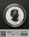 カナダ 5ドル メイプルリーフ銀貨 2016年銘 1オンス カプセル入り 未使用-1133
